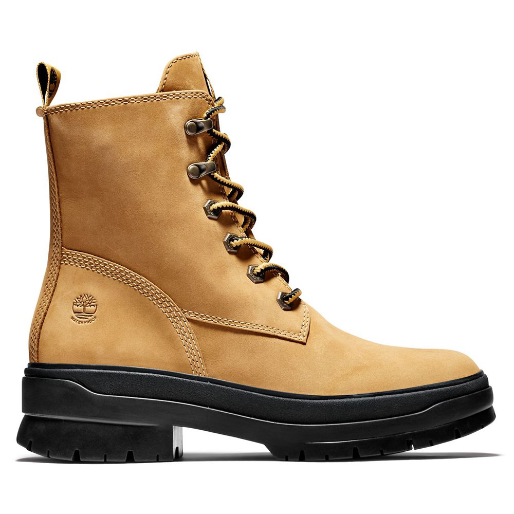 Timberland Παπούτσια Με Δαντέλα Γυναικεια Καφε/Μαυρα - Malynn Ek+ Waterproof - Greece 7401269-SF